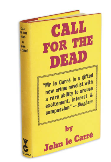 Appraisal: LE CARR JOHN Call for the Dead vo gilt-lettered red