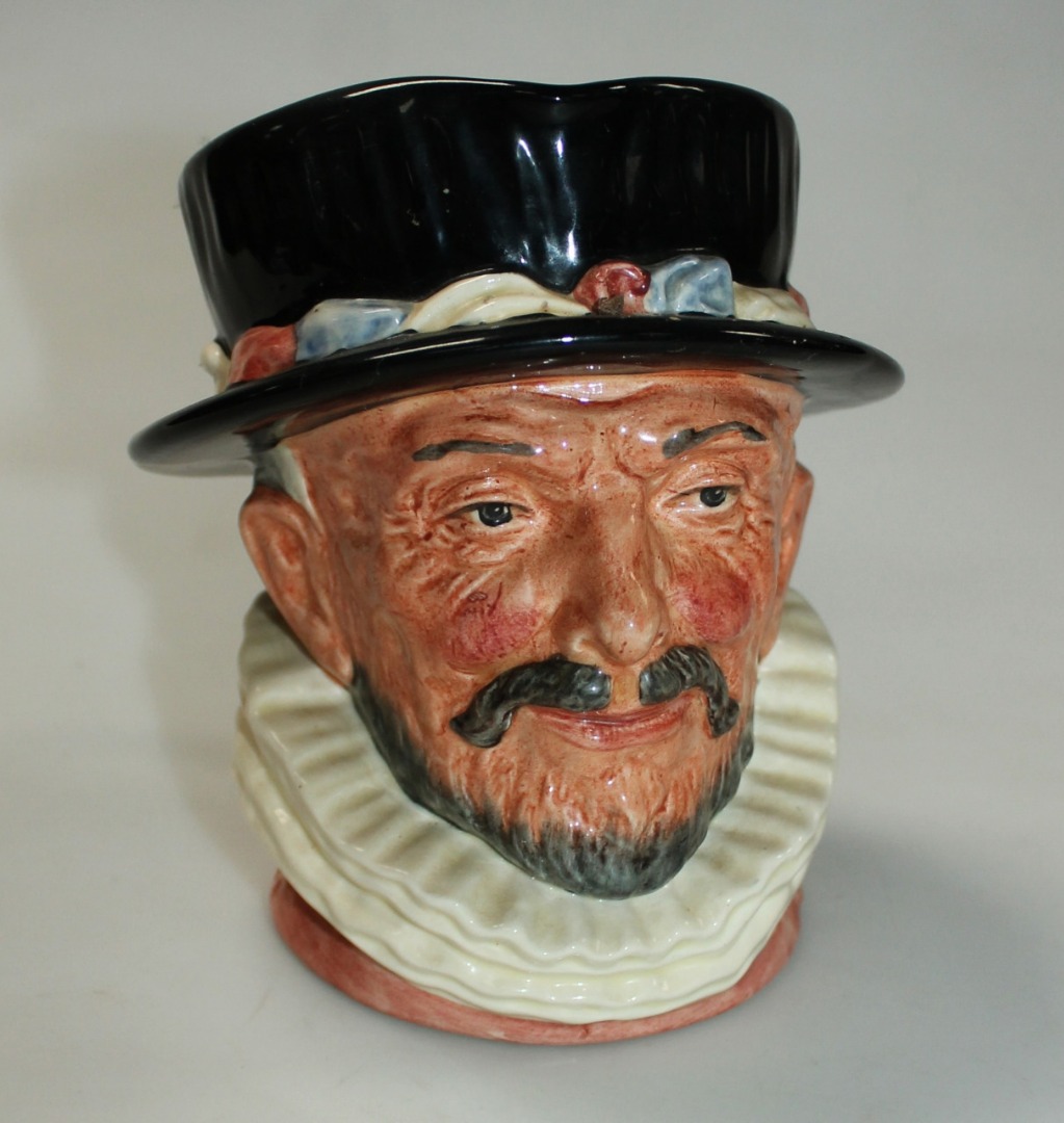 Appraisal: A Royal Doulton character jug Beefeater D large printed marks