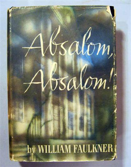 Appraisal: vol Faulkner William Absalom Absalom New York Random House First