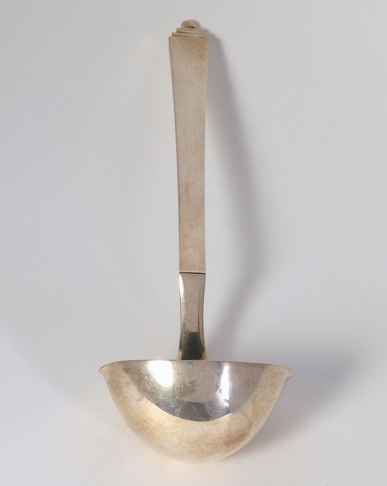 Appraisal: Georg Jensen Sterling Silver 'Pyramid' Ladle Sterling Silver 'Pyramid' Ladle