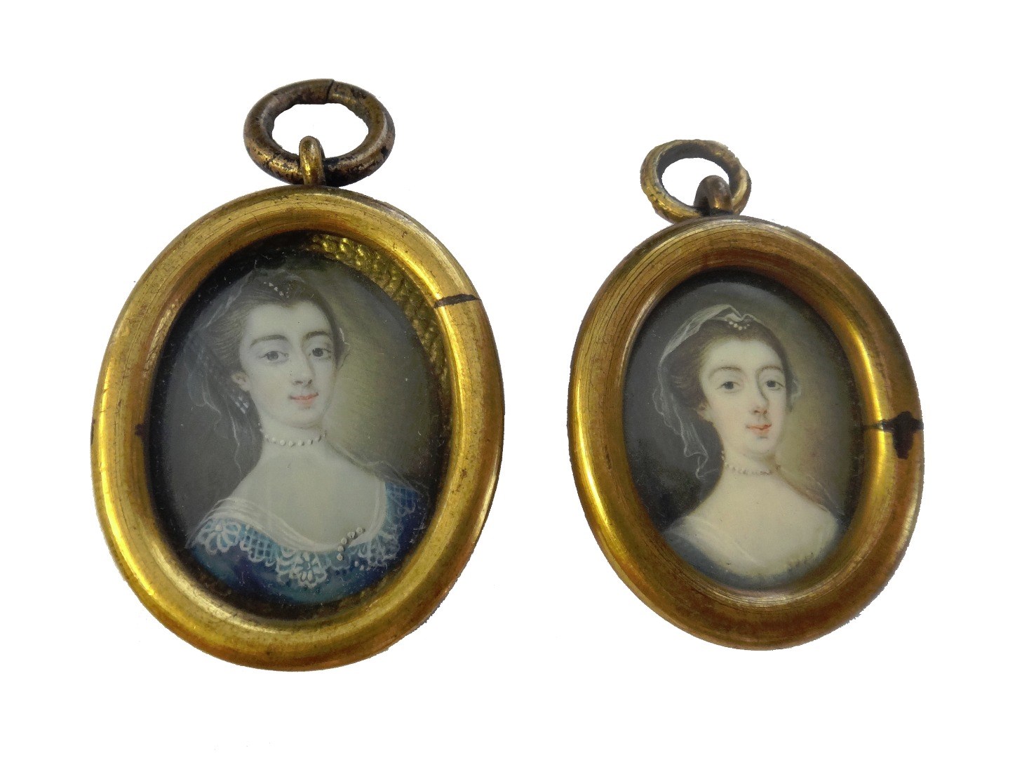 Appraisal: GHP or GHL mid- th century English School portrait miniature