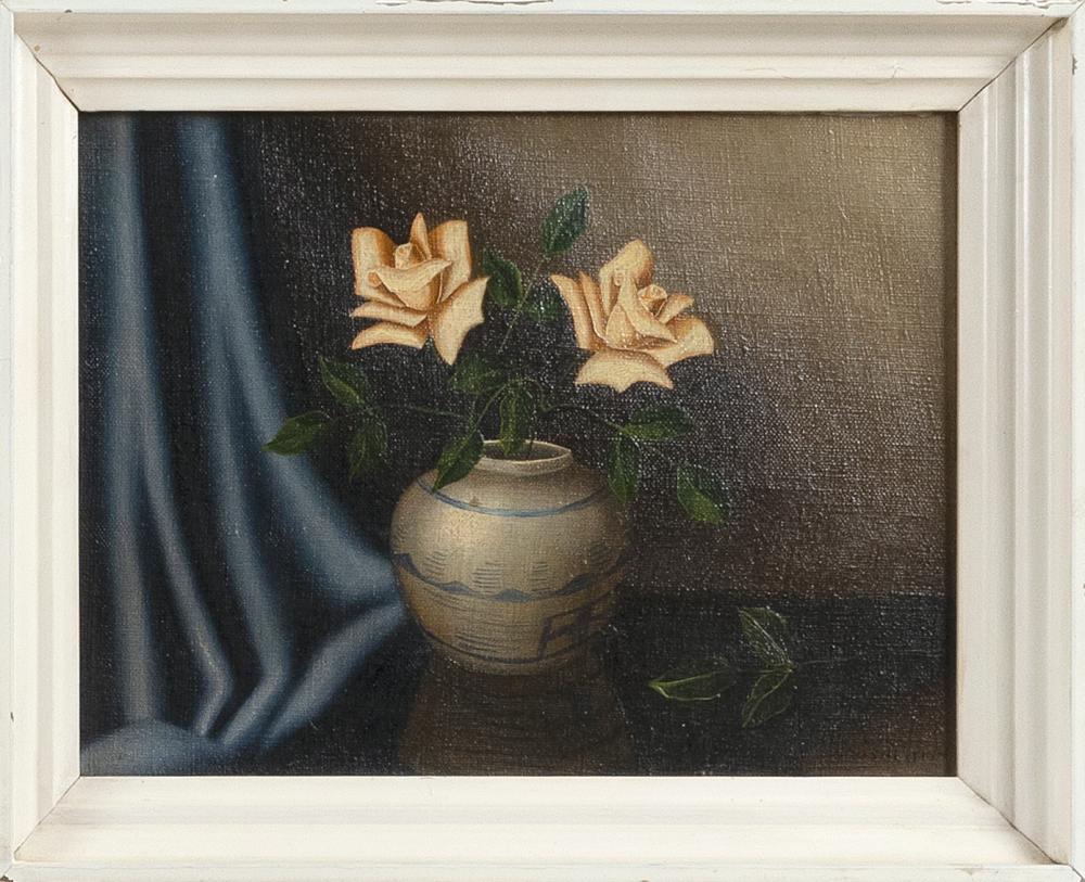 Appraisal: NICOLAAS BRUYNESTEYN THE NETHERLANDS - STILL LIFE OF ROSES IN