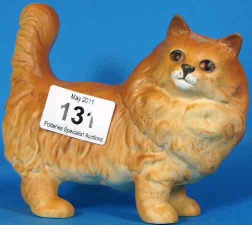 Appraisal: Beswick Persian Cat Standing Tailorette Model in Ginger Matt