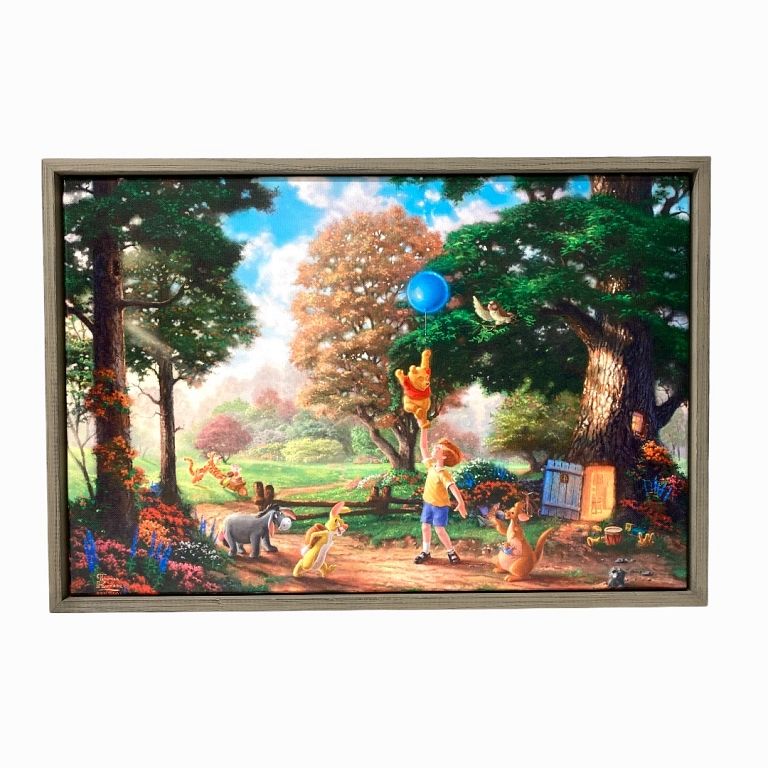 Appraisal: Thomas Kinkade Print On Canvas Thomas Kinkade Print On Canvas