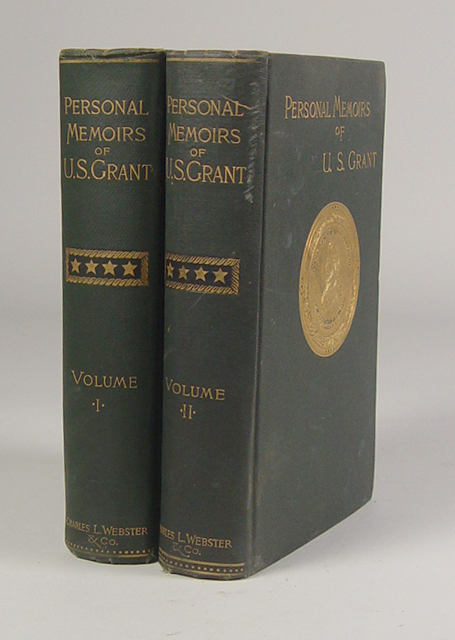 Appraisal: Book Personal Memoirs of U S Grant New York Two