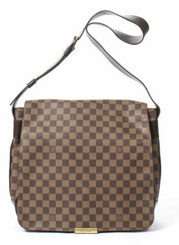 Appraisal: Louis Vuitton Bastille messenger bag in Damier Ebene coated canvas