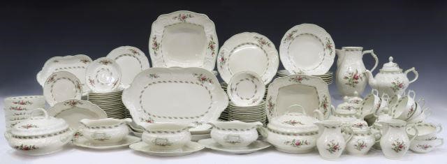 Appraisal: lot of German porcelain dinner service Rosenthal pink and green