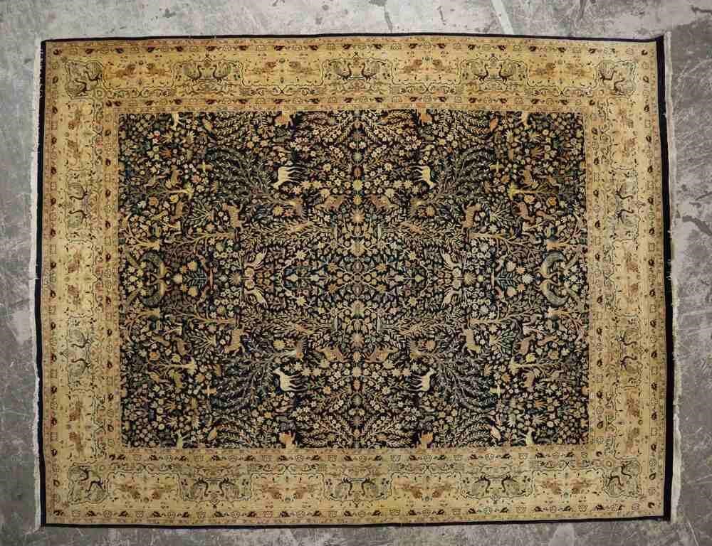 Appraisal: SIGNED ROOM SIZE PERSIAN RUGRoom size Persian rug Signed along