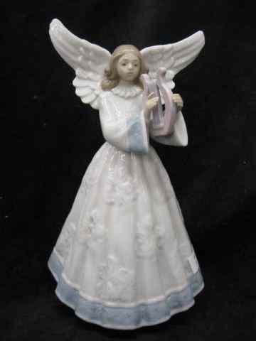 Appraisal: Lladro Porcelain Figurine of an Angel ''Angelic Violinist'' limited edition