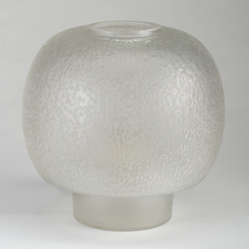 Appraisal: Bulbous Italian glass table lamp attributed to Tobia Scarpa with