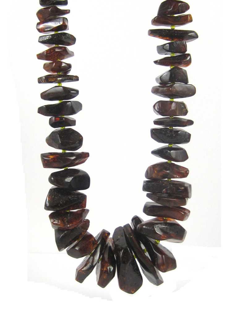 Appraisal: NATURAL RUSSIAN BALTIC AMBER NECKLACE measuring inches in length and