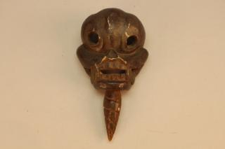 Appraisal: Diminutive th C African carved Mask Diminutive th C African