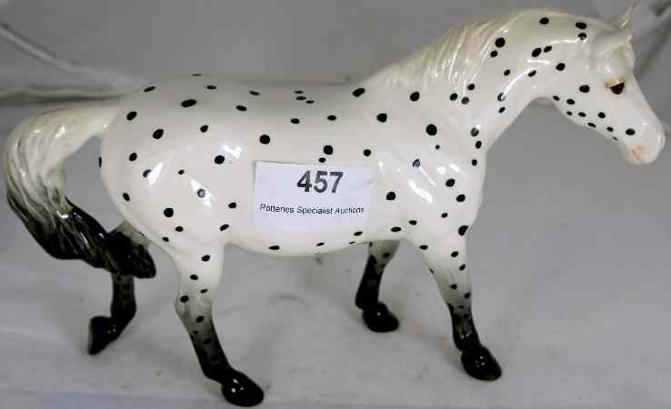 Appraisal: Beswick Spotted Walking Pony Appaloosa one ear chipped