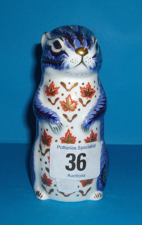 Appraisal: Royal Crown Derby Chipmunk Boxed