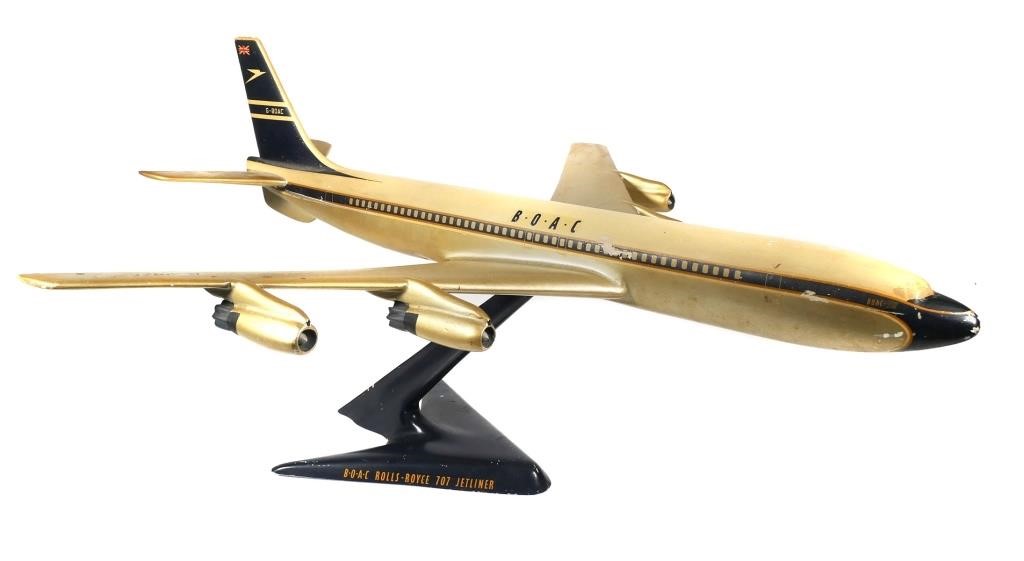 Appraisal: Excellent condition large scale BOAC Rolls Royce model jetliner by