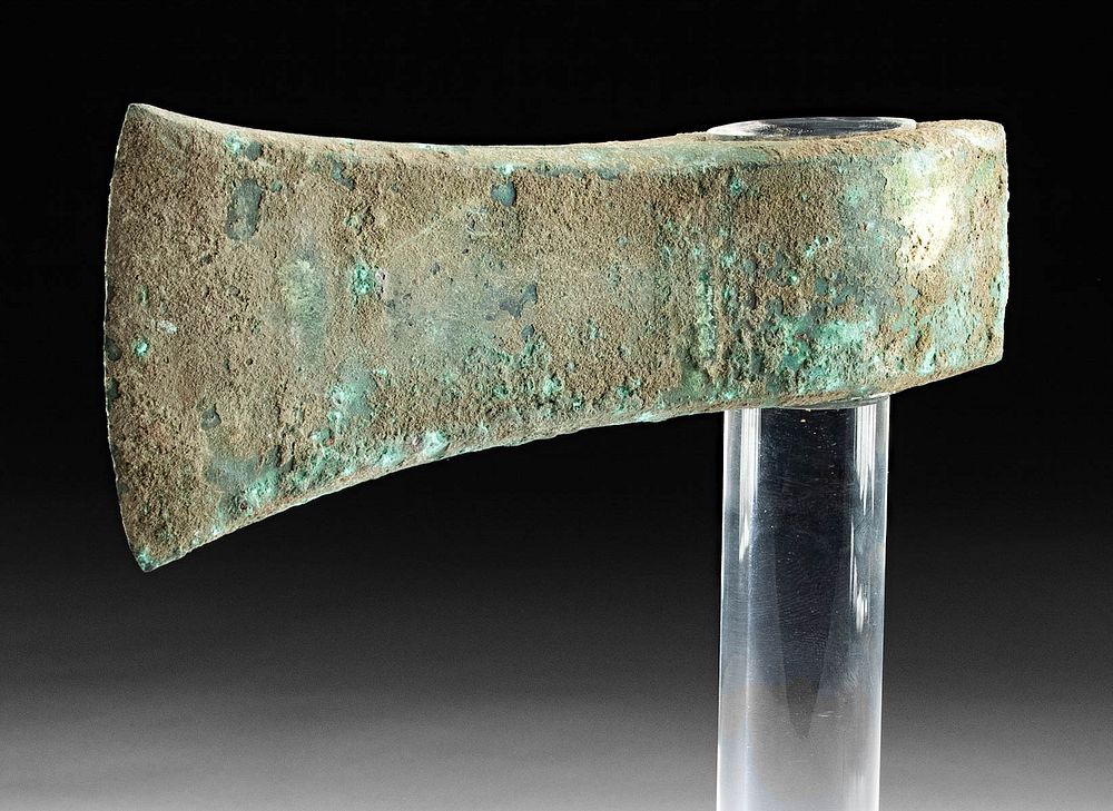 Appraisal: Ancient European Bronze Age Axe Head Western Southern Europe near