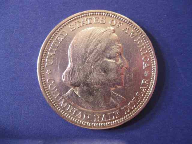 Appraisal: U S Columbian Exposition Commemorativehalf dollar choice A U