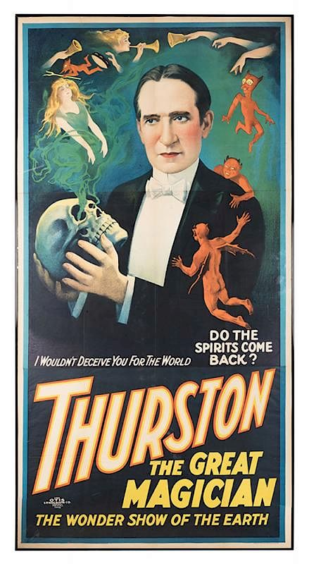 Appraisal: Do the Spirits Come Back Thurston Thurston Howard Do the