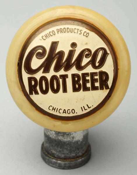 Appraisal: Chico Root Beer Tap Knob Bakelite tap with scratching to