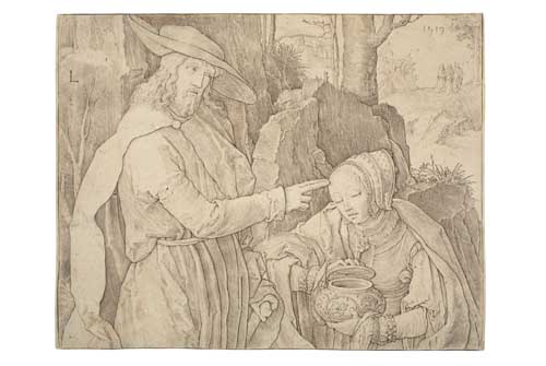 Appraisal: LUCAS VAN LEYDEN Christ Appearing to St Mary Magdalen as