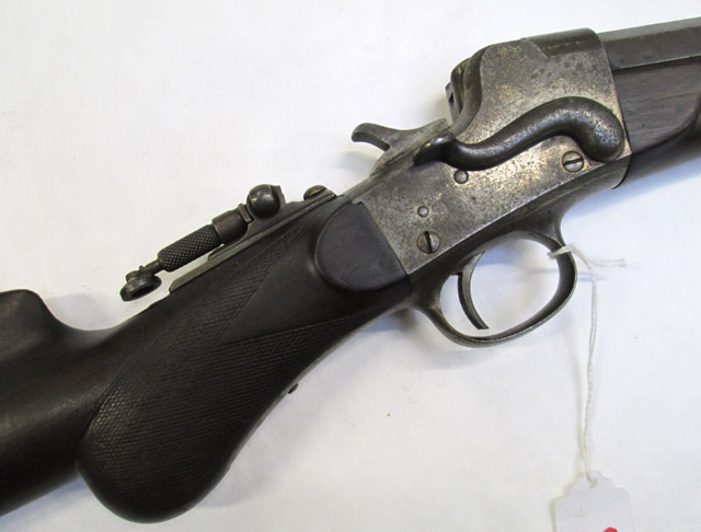 Appraisal: REMINGTON-HEPBURN NUMBER FALLING BLOCK ACTION RIFLE - Winchester caliber octagonal