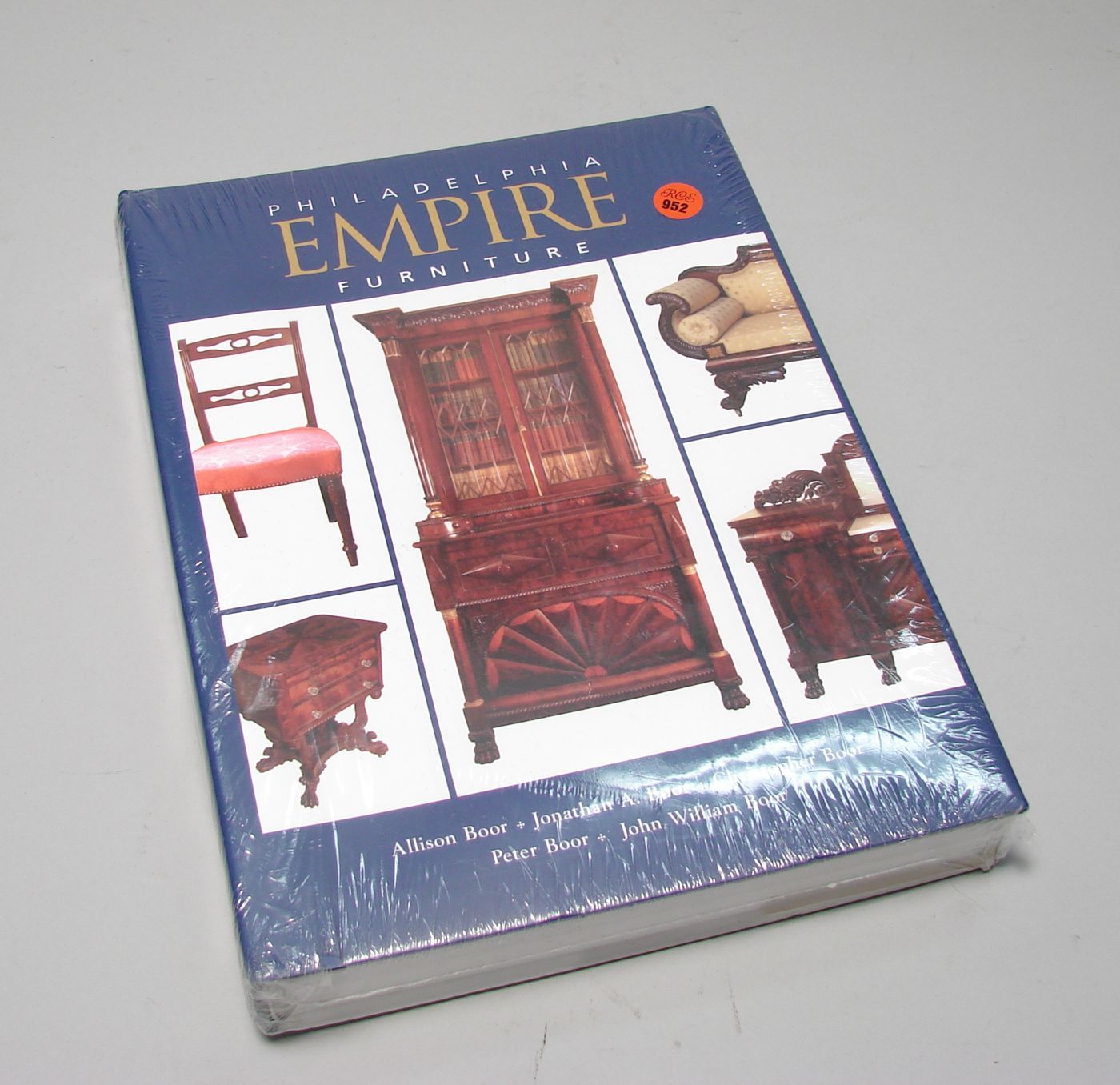 Appraisal: FURNITURE Boor A et al Philadelphia Empire Furniture Boor Management