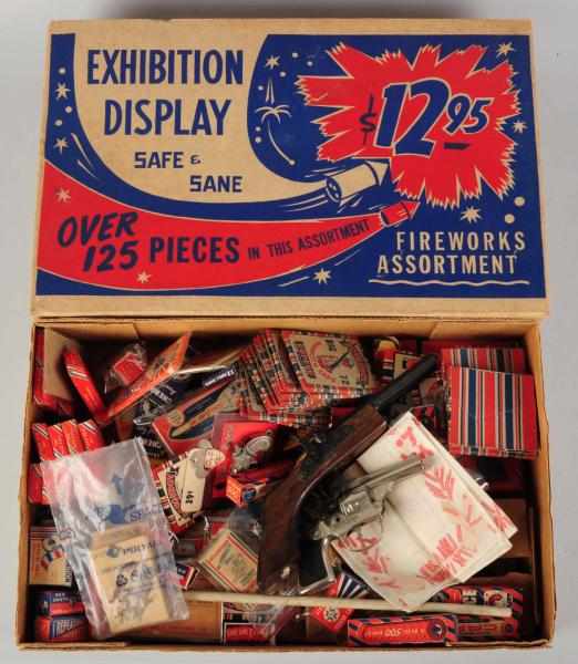 Appraisal: Safe Sane Exhibition Firecracker Cap Box Class Manufactured by National