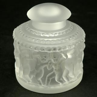 Appraisal: Lalique Crystal Les Enfants Perfume Bottle Lalique Crystal Les Enfants