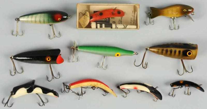 Appraisal: Lot of Fishing Lures Many with a triple hook General