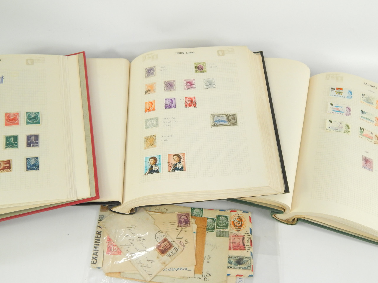 Appraisal: Two albums of GB Empire and Commonwealth stamps in two