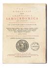 Appraisal: PAULINUS SANCTO BARTHOLOMAEO i e JOHANN PHILIPP WERDIN or WESDIN