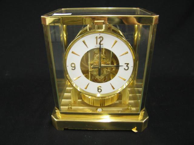 Appraisal: Le Coultre Atmospheric Mantle Clock x excellent