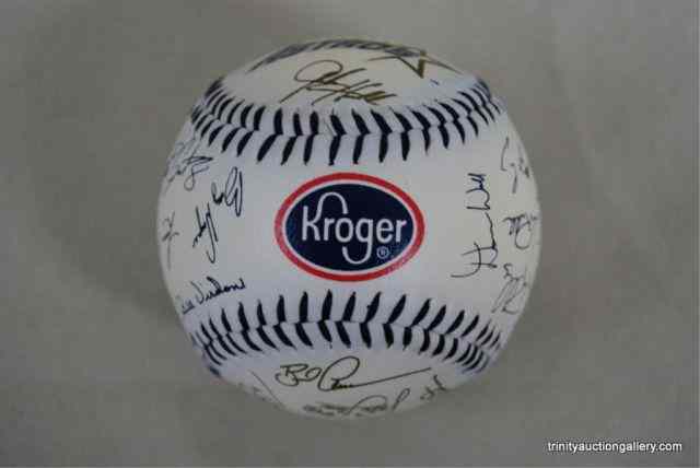 Appraisal: Astros Printed Team Signature Baseball This is for a Houston