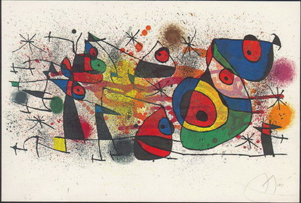 Appraisal: JOAN MIRO LE CERAMIQUE HC ORIGINAL LITHOGRAPH Joan Miro -