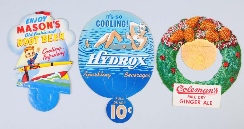 Appraisal: Lot Of s Soda Bottle Toppers Included in the lot