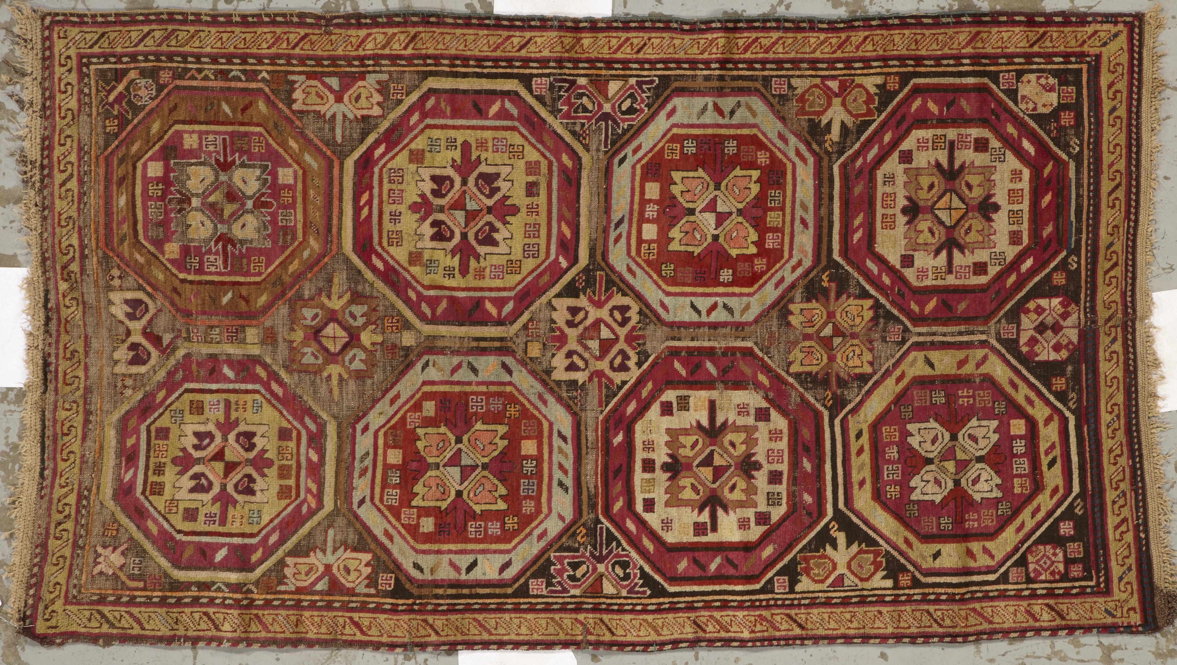 Appraisal: A Karabagh carpet Caucasuslate th centurysize approximately ft in x