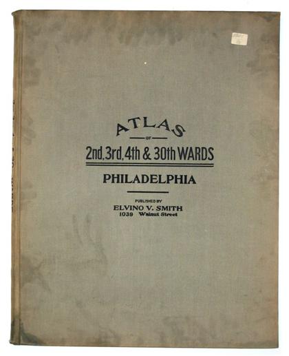 Appraisal: vols Philadelphia Property Atlases Elvino V Smith Atlas of The