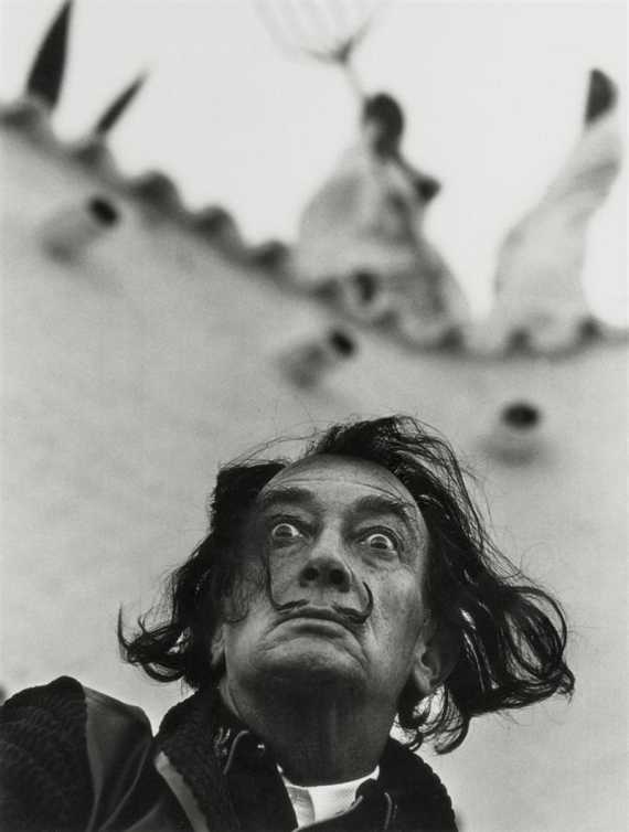 Appraisal: HALSMAN PHILIPPE Riga - New York Dali in Port Ligat