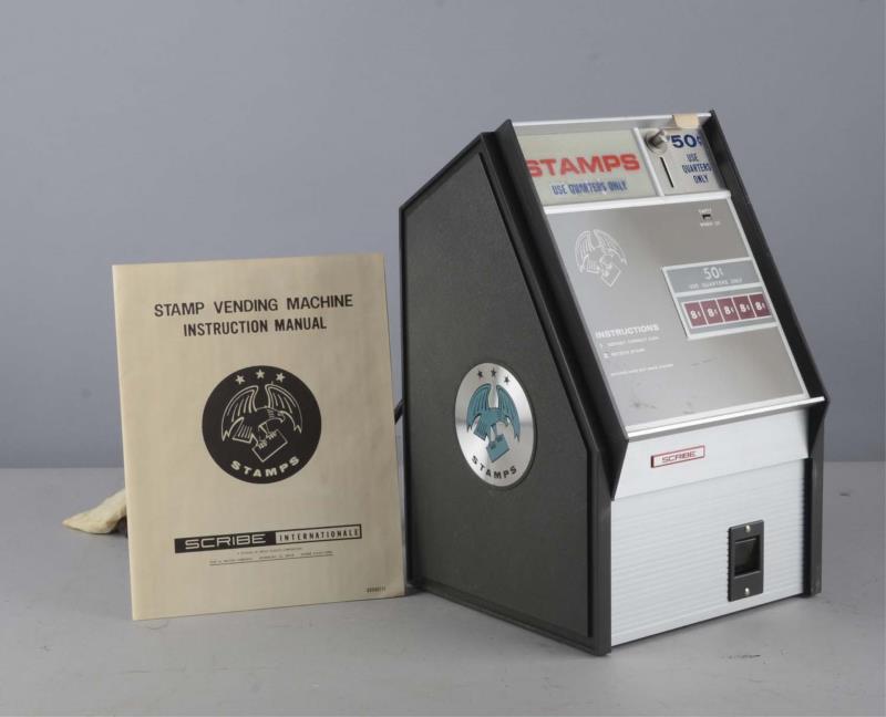 Appraisal: Scribe International Stamp Vending Machine Quarter electric stamp vendor Model