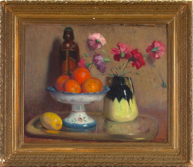 Appraisal: Continental School Late th Early th Century Still Life with