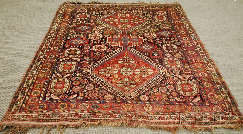 Appraisal: Khamseh Rug Southwest Persia th th century ft x ft