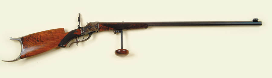 Appraisal: SCARCE WINCHESTER DELUXE HIGH WALL SCHUETZEN RIFLE Cal - SN