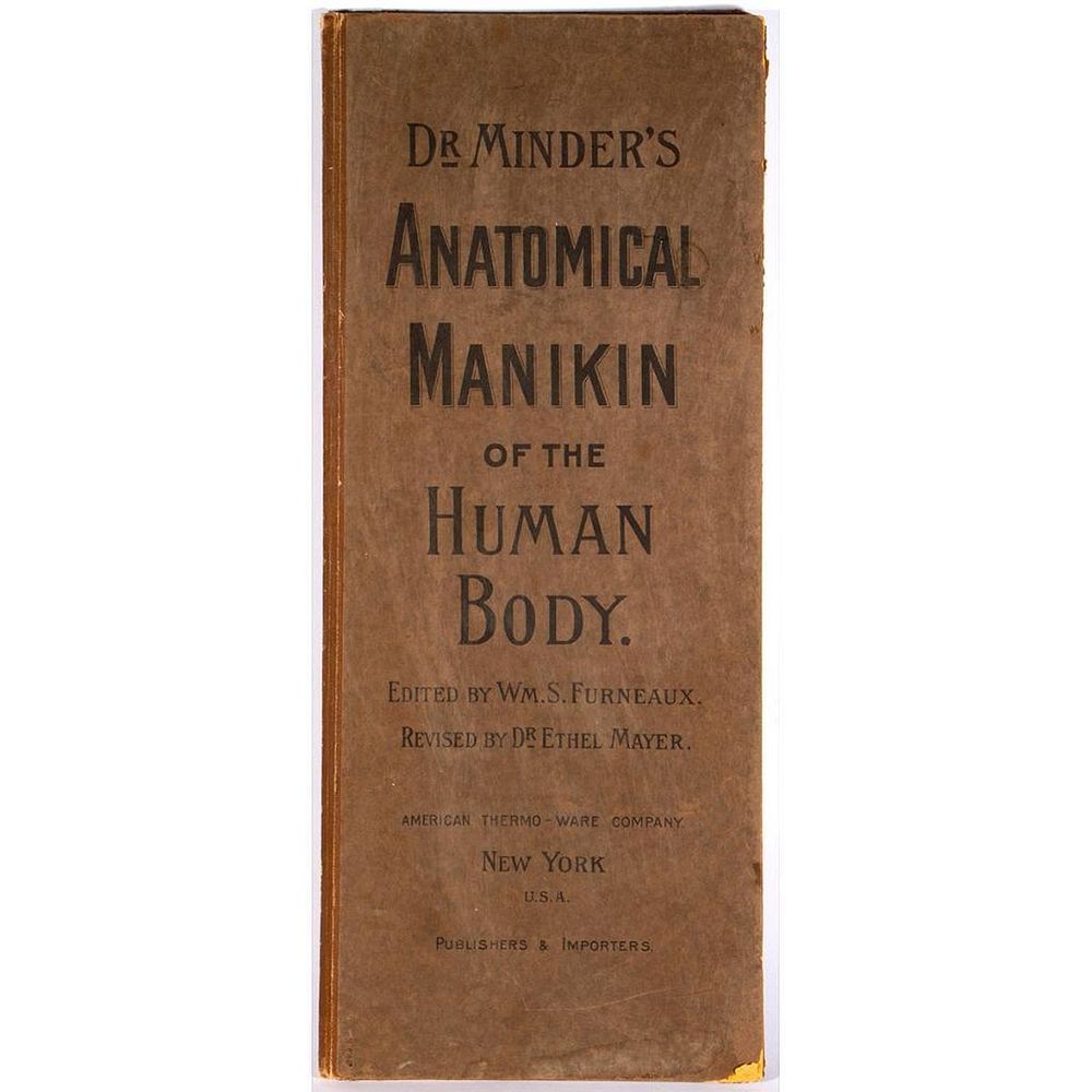 Appraisal: Dr Minders Anatomical Manikin of the Human Body Title Dr