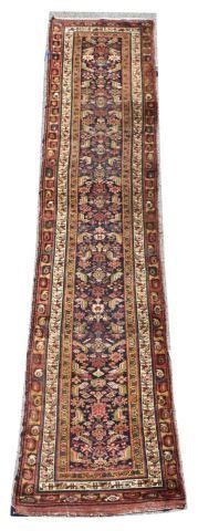 Appraisal: Hand-tied Persian Malayer runner approx ' l ' w