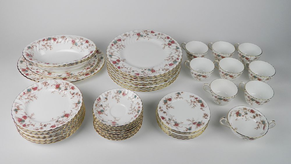 Appraisal: Ancestral Minton porcelain dinner ware set Ancestral Minton porcelain dinner