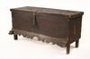 Appraisal: BLANKET CHEST - th c Continental pine blanket chest Dovetailed