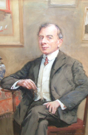 Appraisal: George Owen Wynne Apperley RI - - Portrait of Arthur