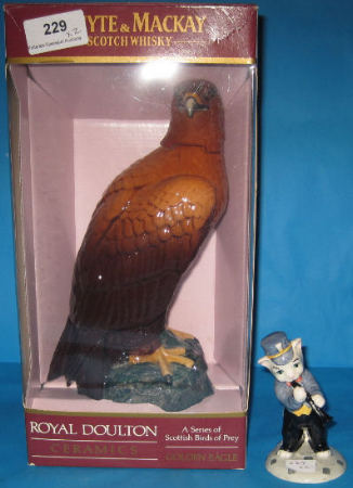 Appraisal: Royal Doulton Golden Eagle Whyte Mackay Whisky Decanter And Beswick