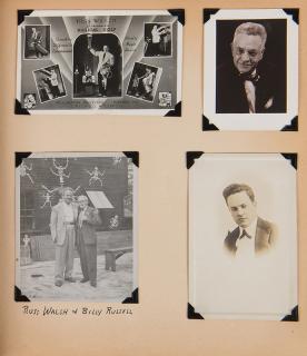 Appraisal: Collection of Vintage Magic Scrapbooks American s s bulk s