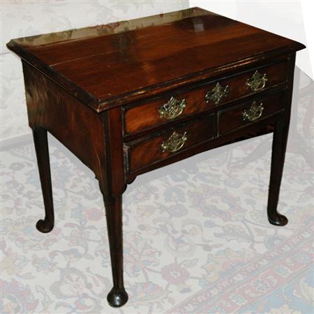 Appraisal: George II Walnut Dressing Table Estimate -